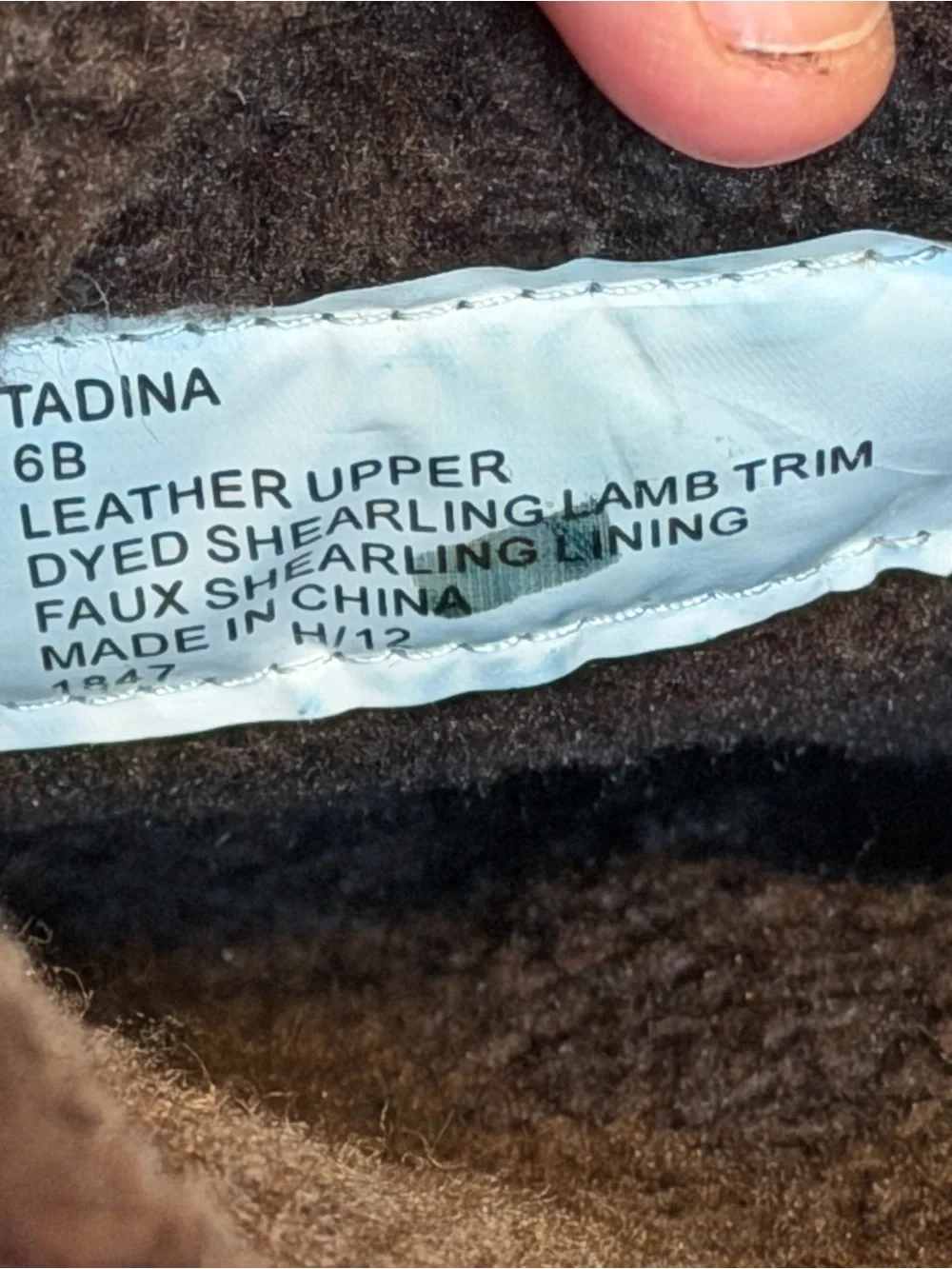 Lauren Ralph Lauren Tadina Women's Brown Suede Shearling Boots Sz 6B EUC, $298